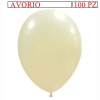 palloncino metallizzato da 10 pollici avorio