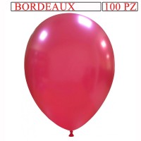 palloncino metallizzato da 10 pollici bordeaux