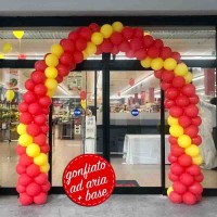 arco giallo e rosso 8 metri