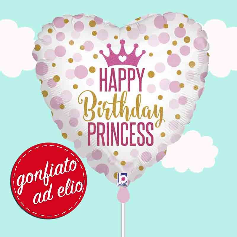 palloncino cuore happy birthday ad elio