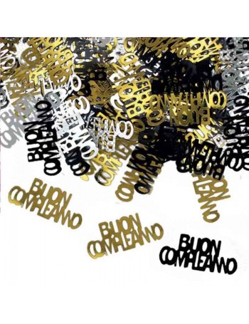 confetti tavolo buon compleanno