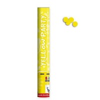 spara coriandoli giallo cm.40
