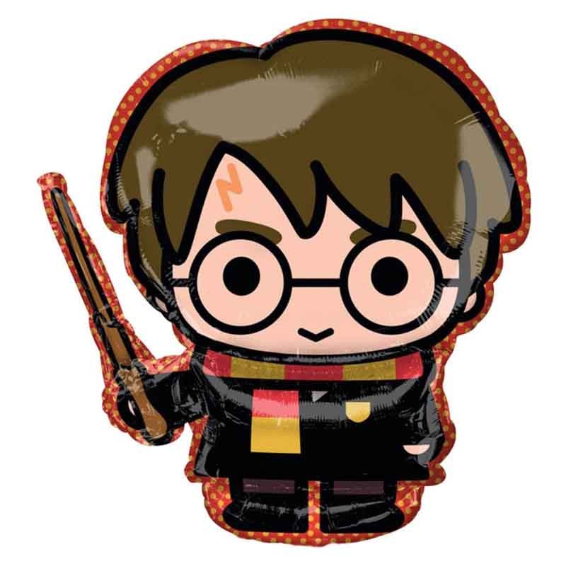 palloncino Harry Potter con bacchetta
