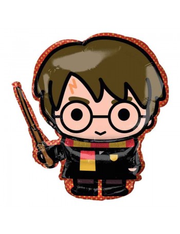palloncino Harry Potter con bacchetta
