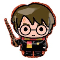 palloncino Harry Potter con bacchetta