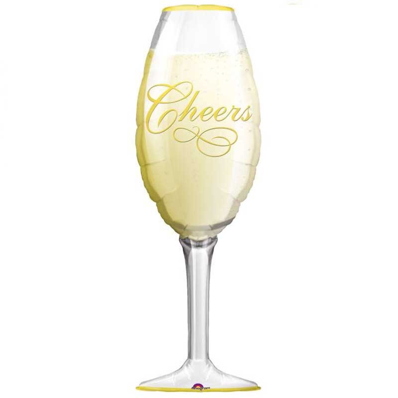 palloncino bicchiere champagne