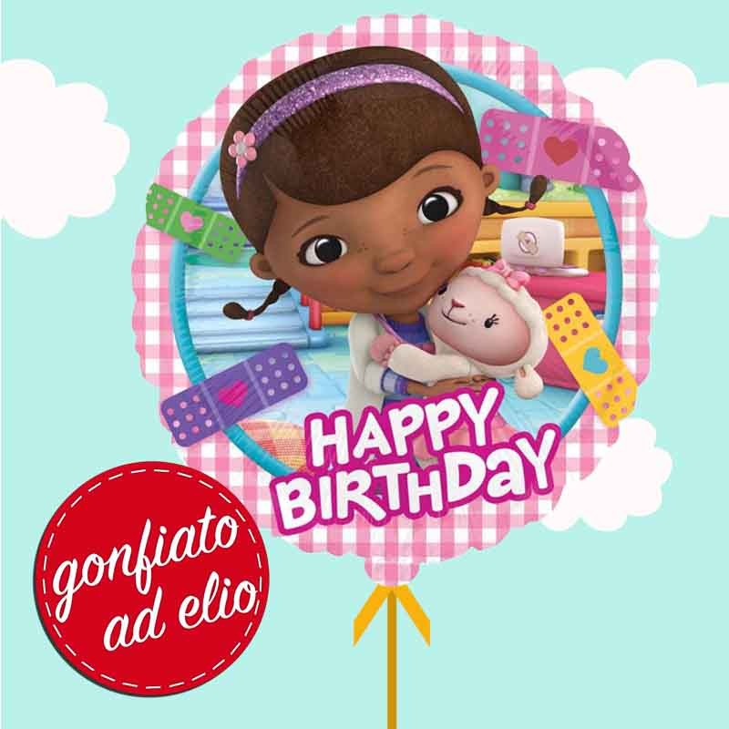 palloncino dottoressa peluche ad elio