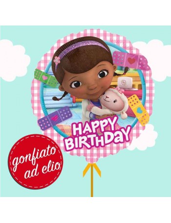 palloncino dottoressa peluche ad elio