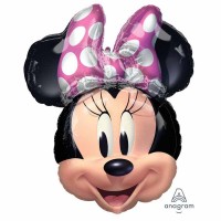 minnie viso palloncino super shape