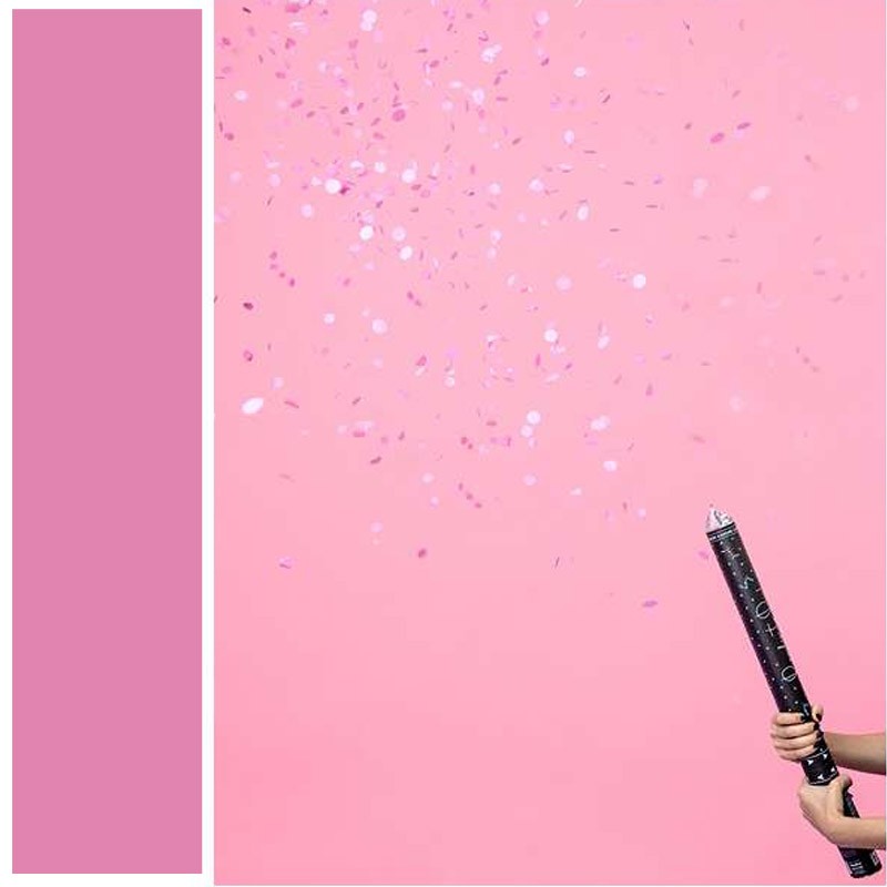 spara coriandoli rosa cm. 60 spara coriandoli rosa cm. 60