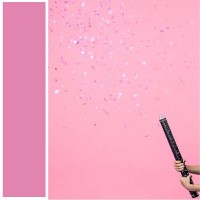 spara coriandoli rosa cm. 60 spara coriandoli rosa cm. 60