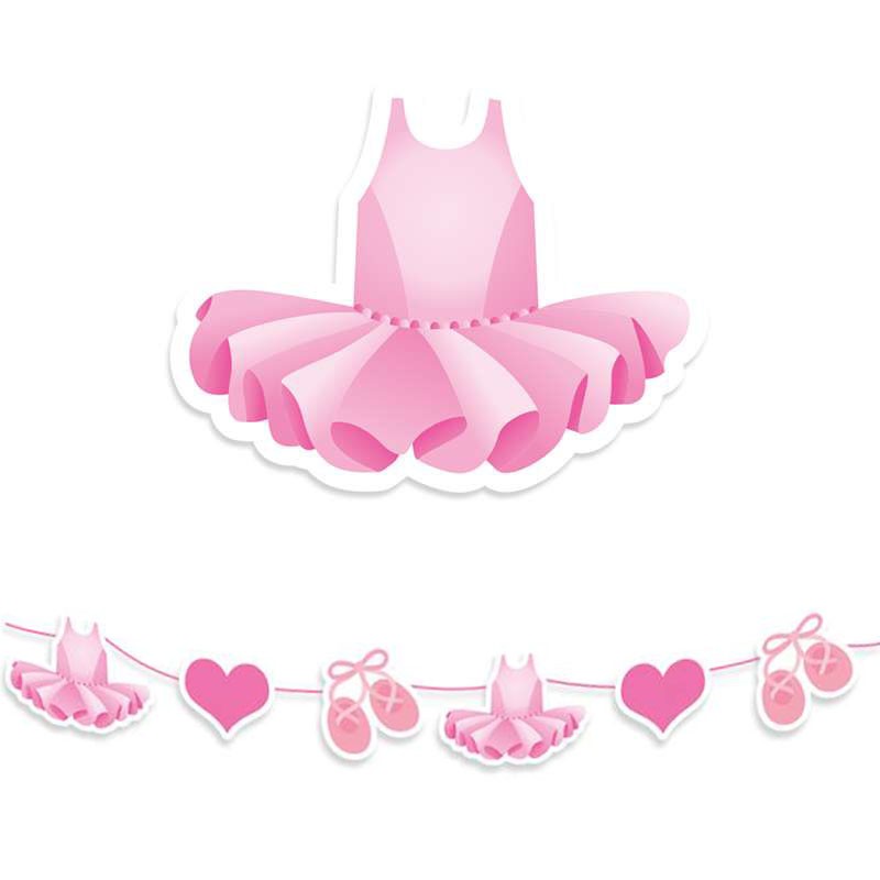 festone ballerina cartoncino