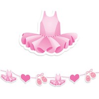 festone ballerina cartoncino