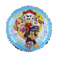 palloncino paw patrol action rotondo