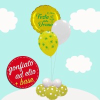 Ciuffo a 3 Palloncini Festa delle Donne Ad Elio