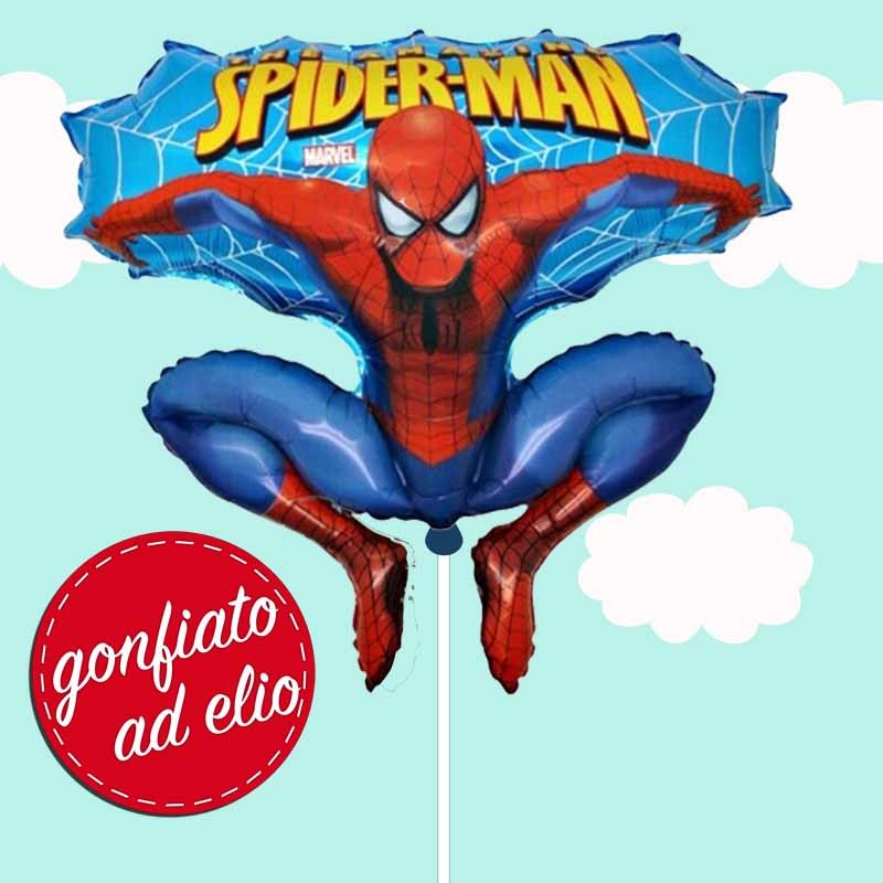 palloncino Spiderman super shape mylar ad elio