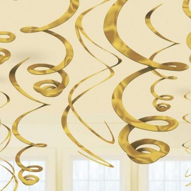 spirali decorative oro