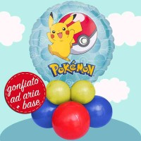 centrotavola palloncino Pokemon
