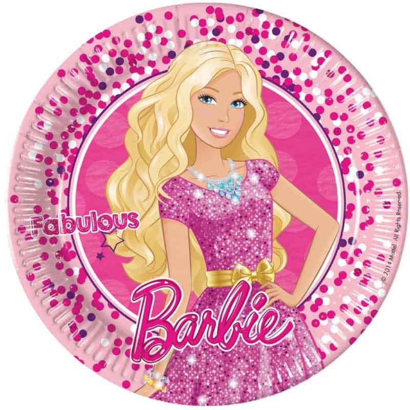 piatto barbie grande