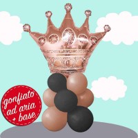 composizione con corona di palloncini composizione con corona di palloncini