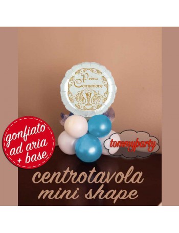centrotavola mini shape prima comunione