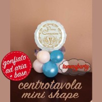 centrotavola mini shape prima comunione