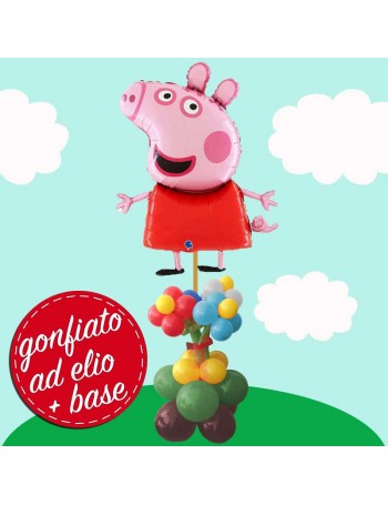 composizione palloncino di Peppa Pig
