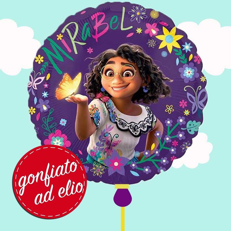 palloncino mirabel ad elio 18 pollici