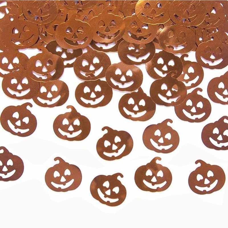 confetti zucca decoro tavolo