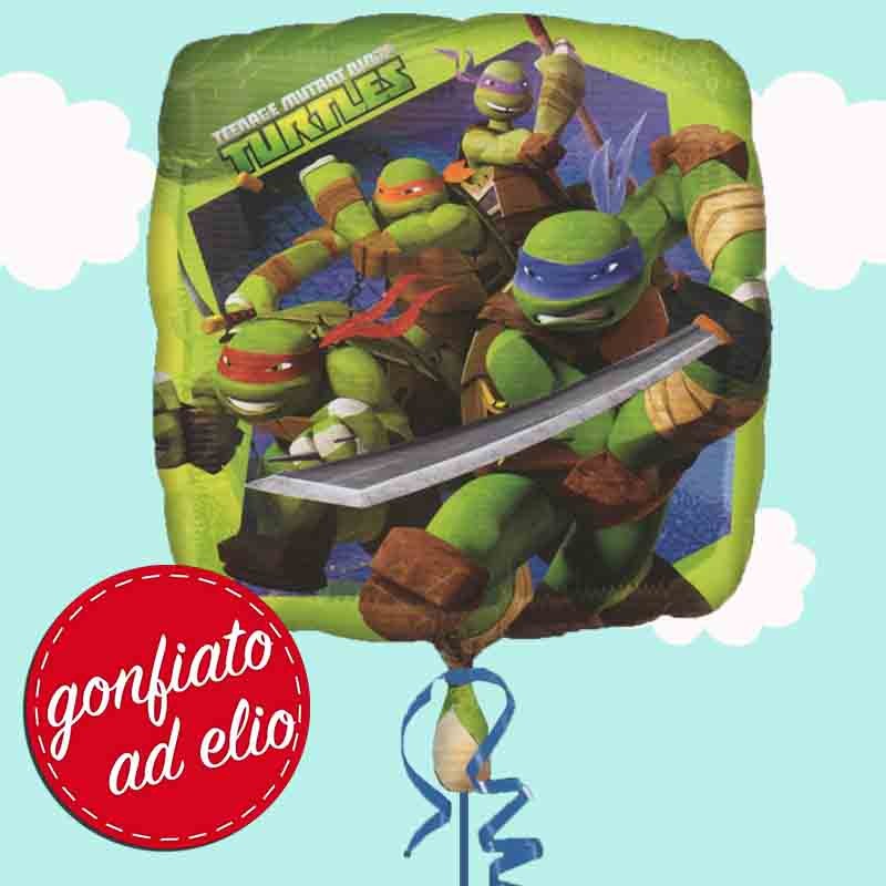 palloncino tartarughe ninja ad elio