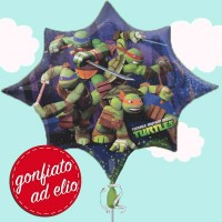 palloncino tartarughe ninja super shape elio