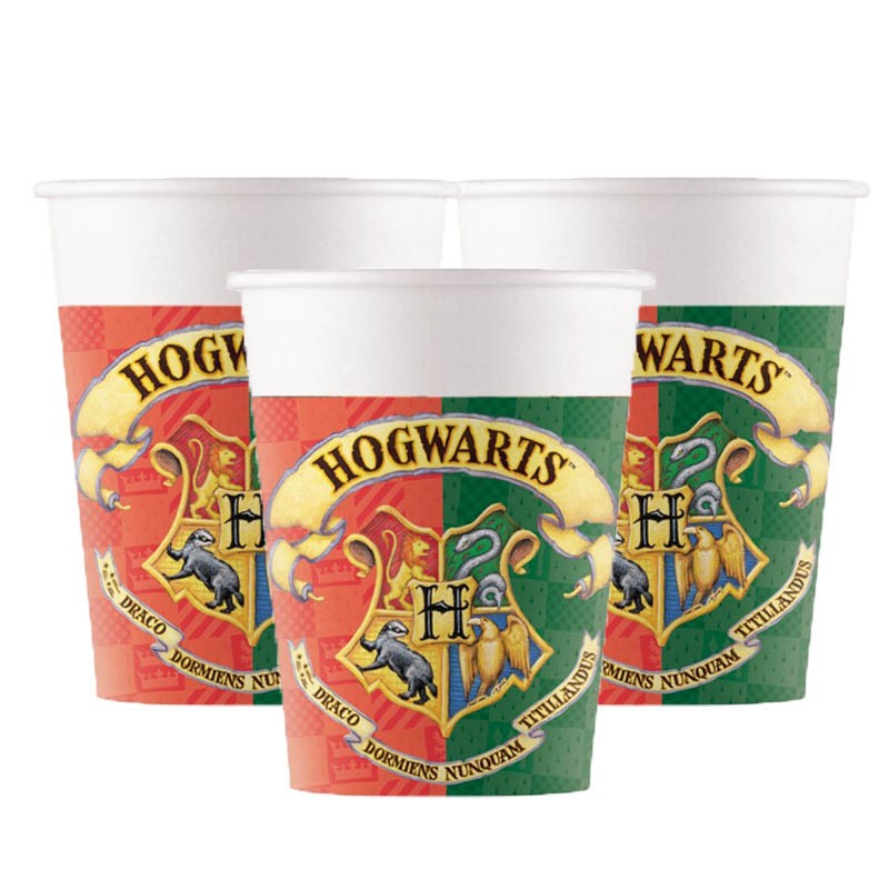 Harry Potter bicchieri Hogwarts pz.8