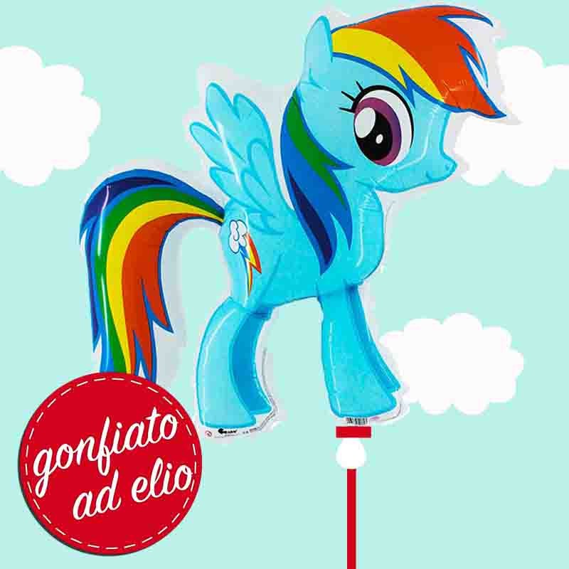 palloncino my little pony rainbow