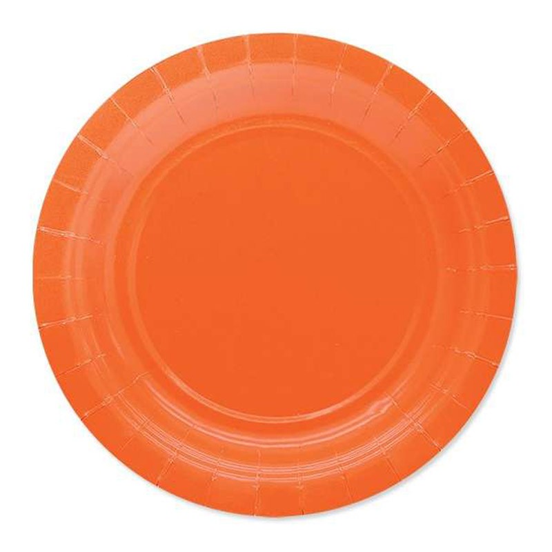 piatto arancione cm. 24