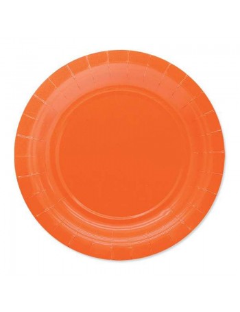 piatto arancione cm. 24