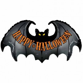 palloncino pipistrello happy halloween