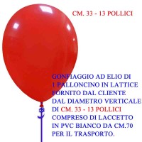 Gonfiaggio Ad Elio Lattice Cm.33 13" Pz.1