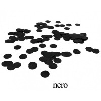 coriandoli per palloncini nero