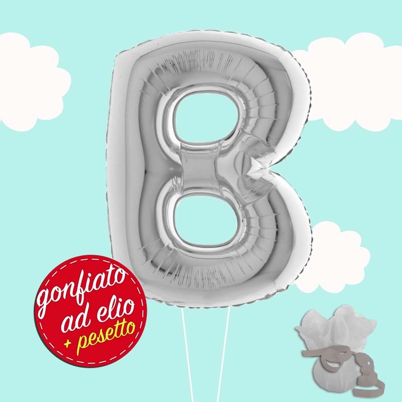 palloncino lettera B ad elio