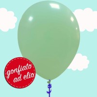 palloncino verde menta ad elio