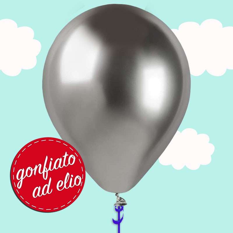 palloncino argento shiny ad elio