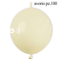palloncino link avorio da 100 pezzi