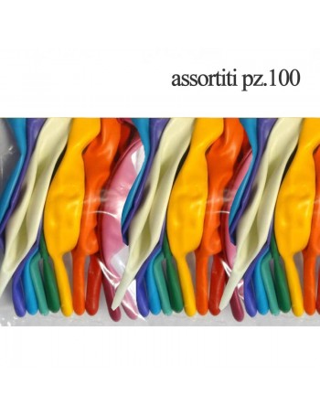 palloncino link assortiti da 100 pezzi