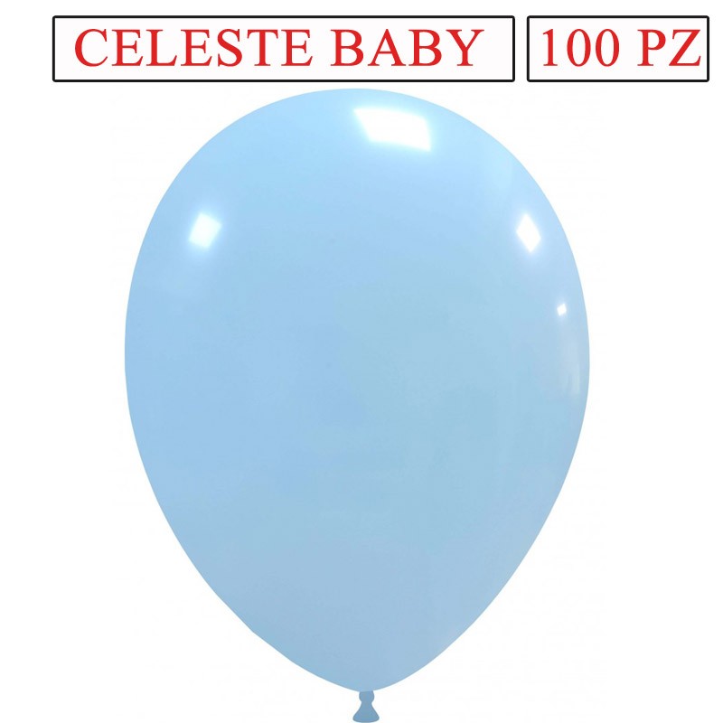 palloncini celeste baby 12 pollici