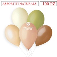 palloncini colore naturale assortiti