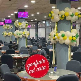 esempio palloncini per colonna