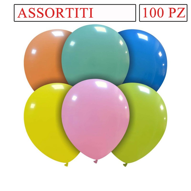 palloncini assortiti 5 pollici