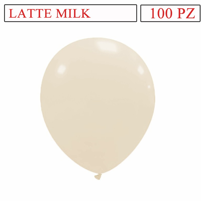palloncini 5 pollici colore latte