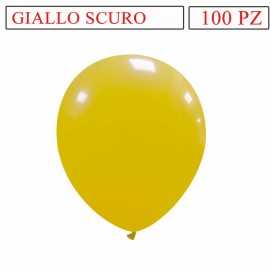 palloncini giallo scuro 5 pollici pz.100
