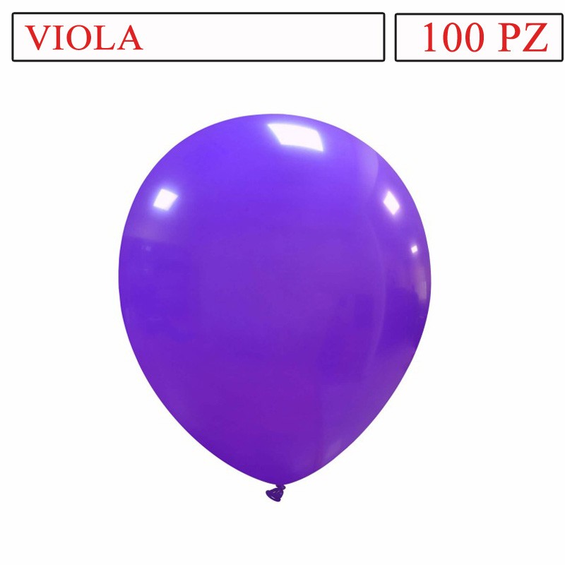 palloncini viola 5 pollici pz.100